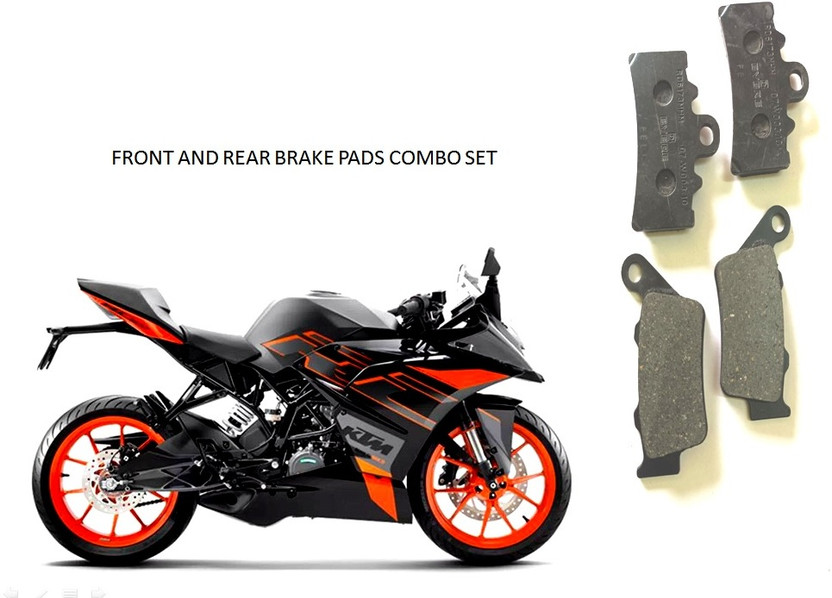 KTMSPARE COMBO BRAKE PAD FOR KTM VEHICLES Vehicle Disc Pad(Pack of 4)