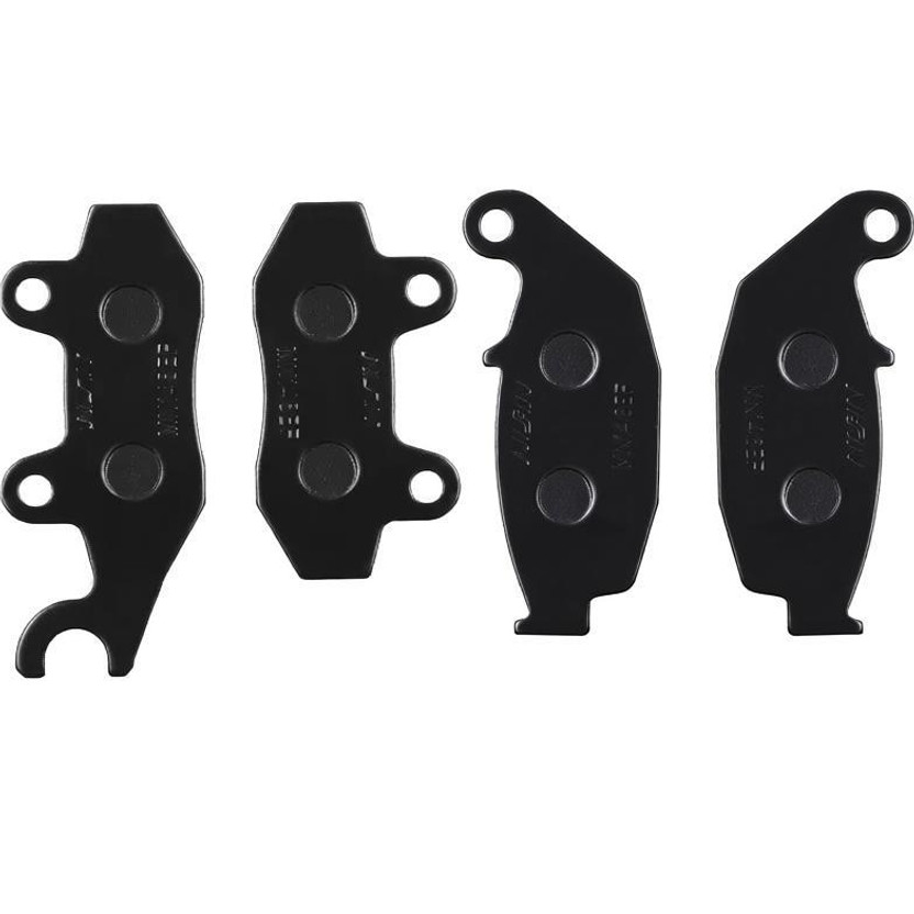 TRP Traders FRONT AND REAR BRAKE DISC PAD COMPATIBLE T VS APECHE (All Models) Vehicle Disc Pad(Pack of 4)