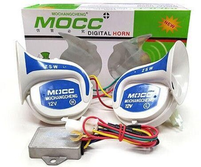 MOCC Horn For Universal For Car, Universal For Bike, Universal for Bus, Universal for Trucks Universal For Bike, Universal For Car