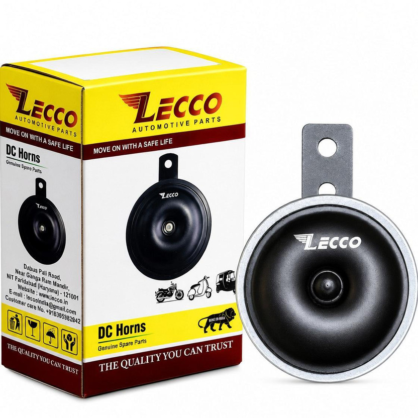 Lecco Horn For Mini, Piaggio, Universal For Car, Universal for Bus Universal For Bike