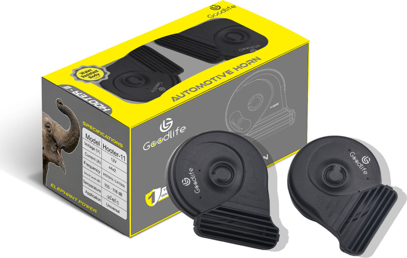 GOODLIFE Horn For Universal For Car, Universal For Bike Universal For Car
