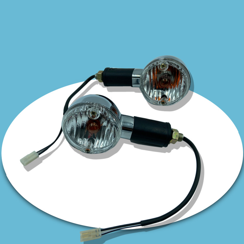 Moterix Front, Rear NA Indicator Light for Royal Enfield Classic, Classic 350, Classic 500, Classic Chrome, Classic Desert Storm(Yellow)