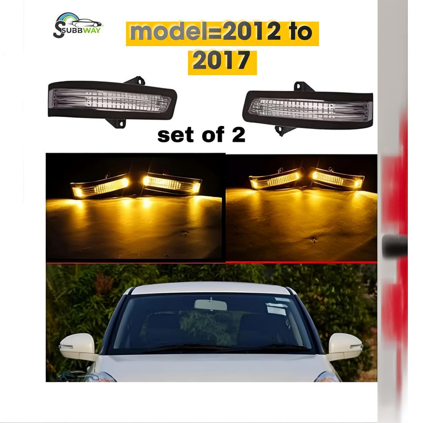 Subbway Subbway Side LED Indicator Light for Maruti Suzuki Swift, Swift Dzire, Ertiga(Orange) - Flipkart Deal
