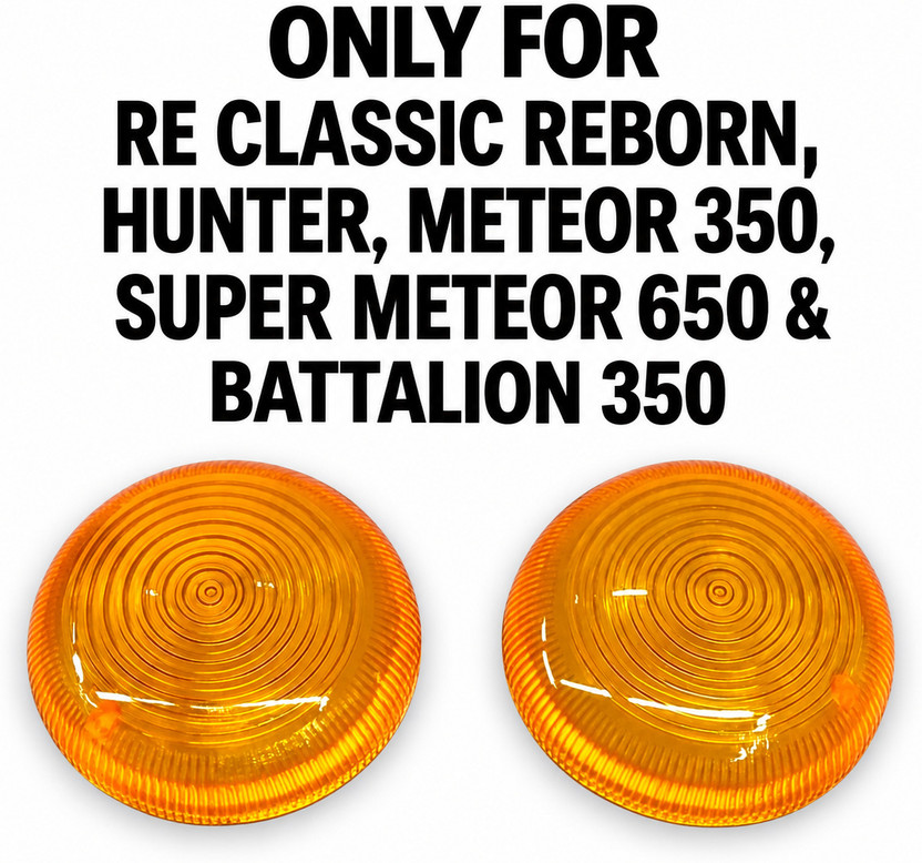 EAZ EAZ Front, Rear NA Indicator Light for Royal Enfield CLASSIC REBORN 350, Meteor 350(Orange) - Flipkart Deal