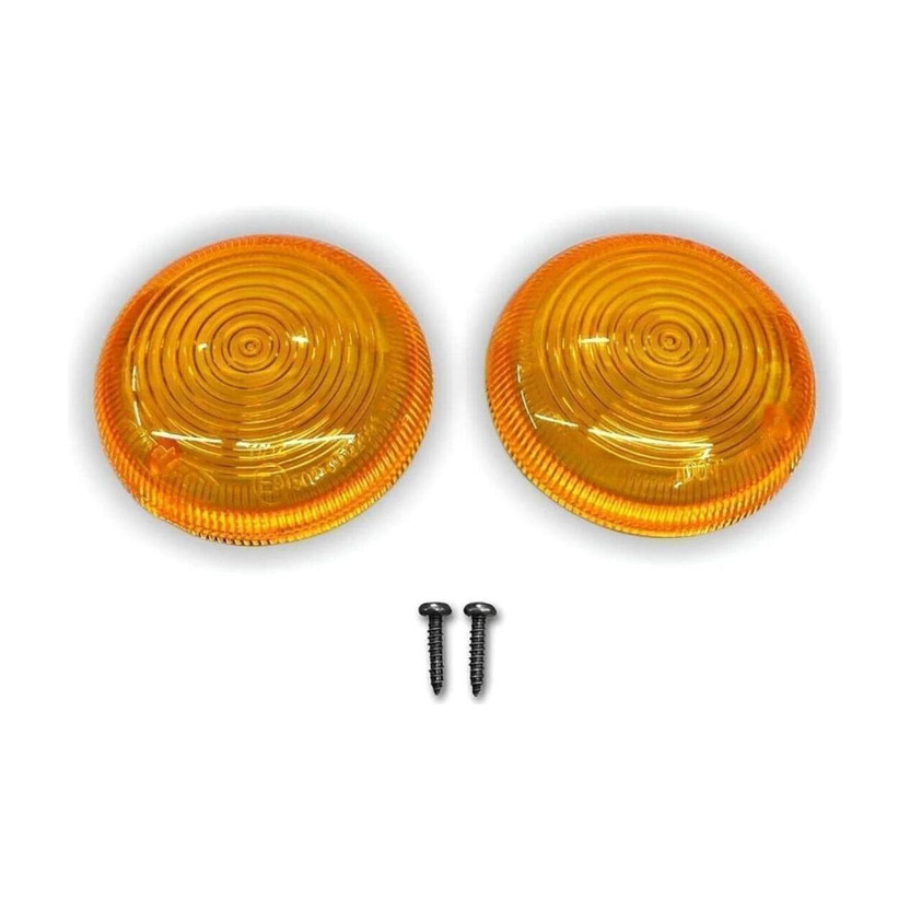 GauriIndustry Side NA Indicator Light for Royal Enfield Classic 350, Classic 500, CLASSIC REBORN 350(Orange)