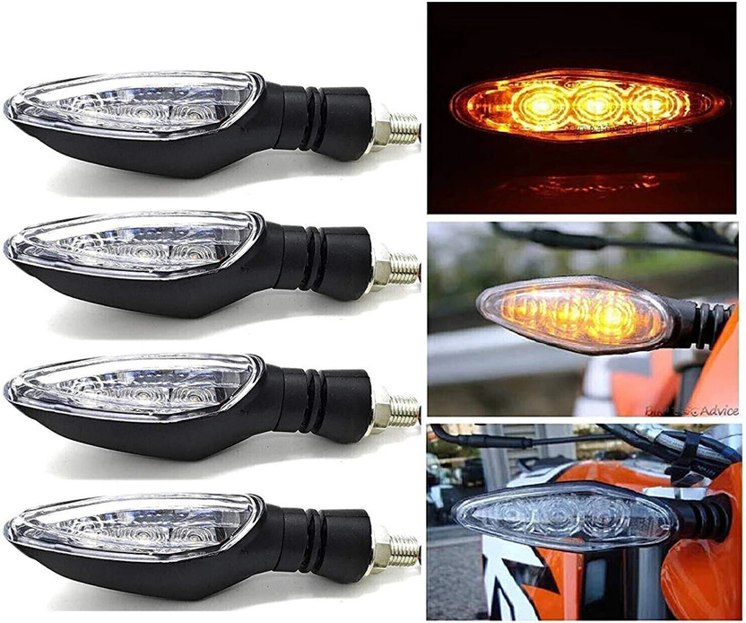 BRPEARl Side LED Indicator Light for KTM Duke 180(Yellow)