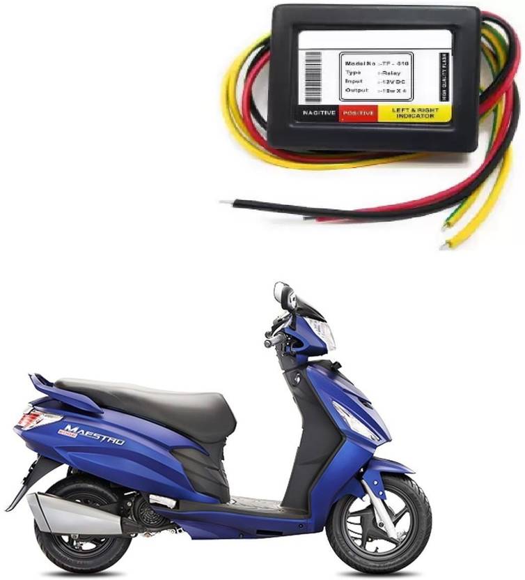 Jetnix Front, Rear, Side Flasher Indicator Light for Universal For Bike