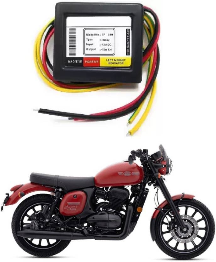 Jetnix Front, Rear, Side Flasher Indicator Light for Universal For Bike