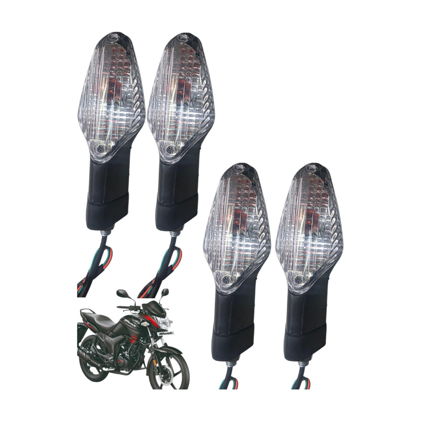 BIKEBLOOM BIKEBLOOM Side, Rear, Front Halogen Indicator Light for Hero Hunk LATEST, Hunk OLD, Hunk, Glamour(Amber) - Flipkart Deal