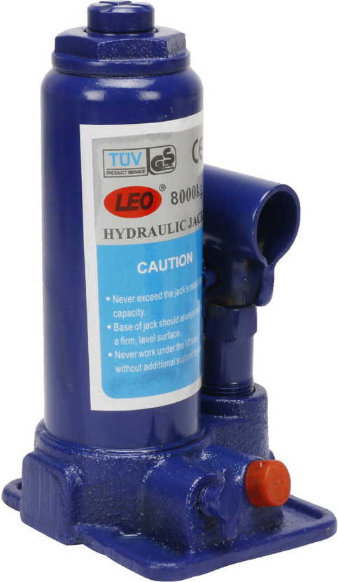 HMG 8TON Hydraulic Bottle Car Jack Compatible for All Cars Lifting Capacity (8000kg) Vehicle Jack(8000 kg)