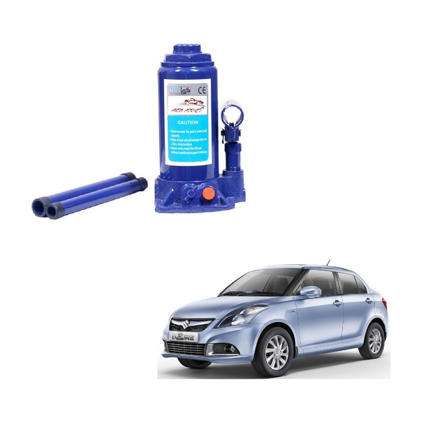 AuTO ADDiCT Car Jack 3 ton Hydraulic Bottle Jack For Maruti Suzuki Swift Dzire Type-2 (2011-2017) Vehicle Jack(3000 kg)
