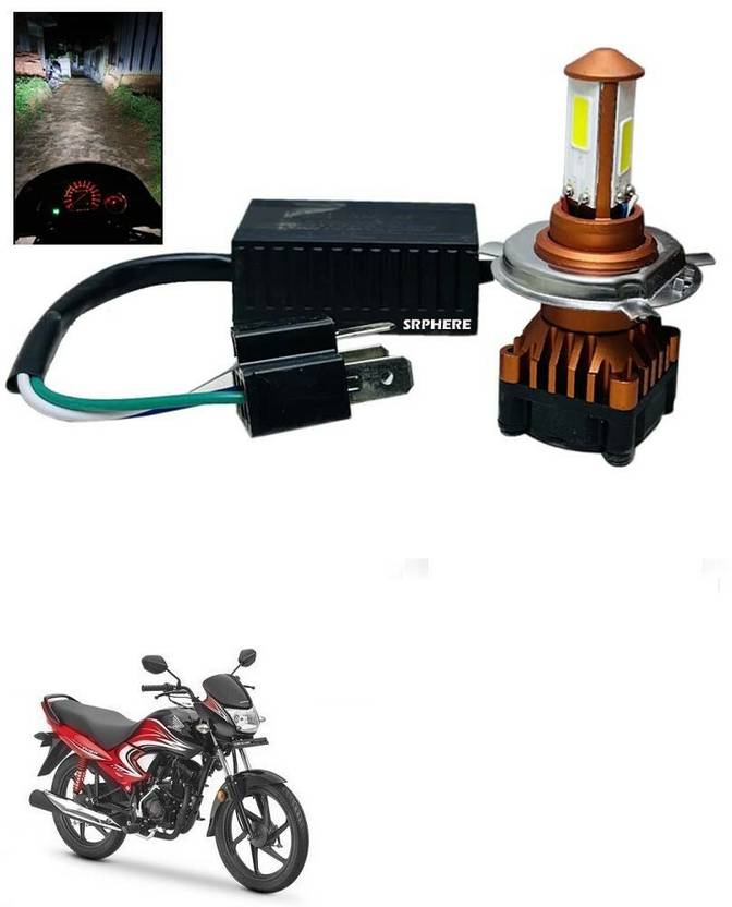 SRPHERE CYT LED Bike Headlight Bulb for Dream Yuga Headlight, Fog Lamp