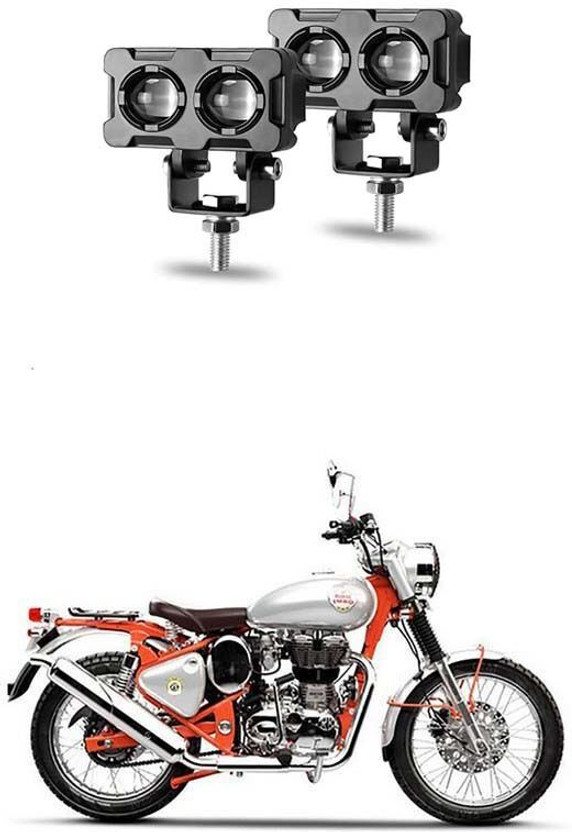 Dvis Dvis Dw-2lensled_1316-NEW2 Lens LED Fog Light D-1316 Fog Lamp Van, Car, Truck, Motorbike LED (12 V, 35 W)(Universal For Bike, Pack of 2) - Flipkart Deal