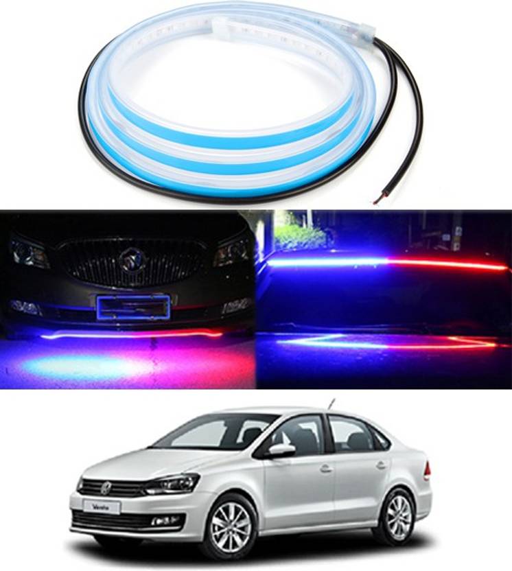 RKPSP 120cm LED Strip Flexible Police Light Car Hood/Trunk/DashboardFor