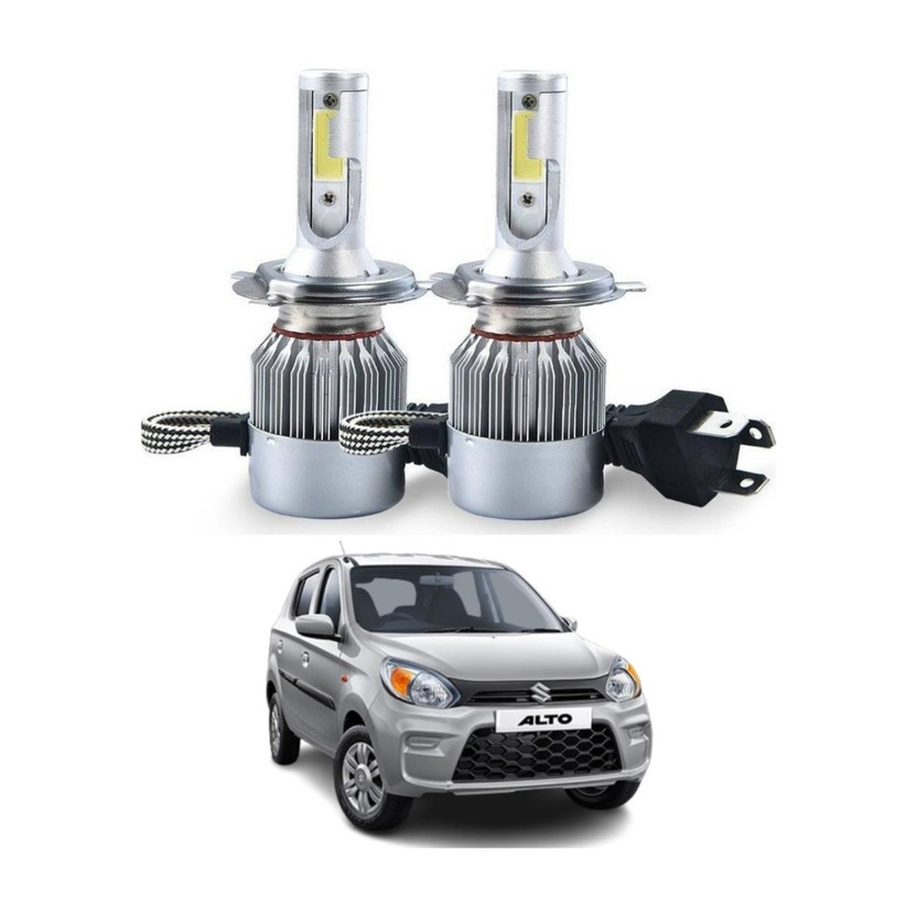 DriveXpert Car C-6 Head Light D93 Headlight Car LED for Maruti Suzuki (12 V, 36 W)(Alto 800, Pack of 2)