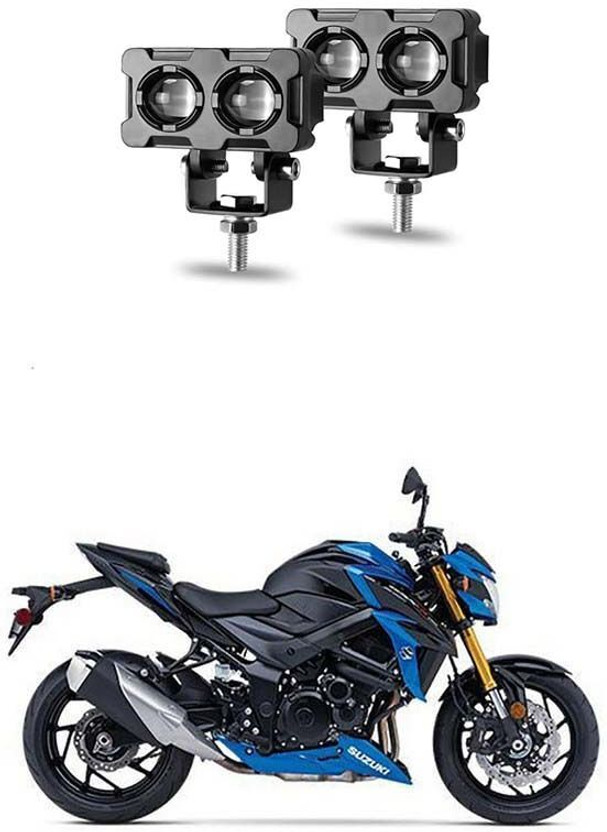 Dvis Dvis Dw-2lensled_1301-NEW2 Lens LED Fog Light D-1301 Fog Lamp Van, Car, Truck, Motorbike LED (12 V, 35 W)(Universal For Bike, Pack of 2) - Flipkart Deal