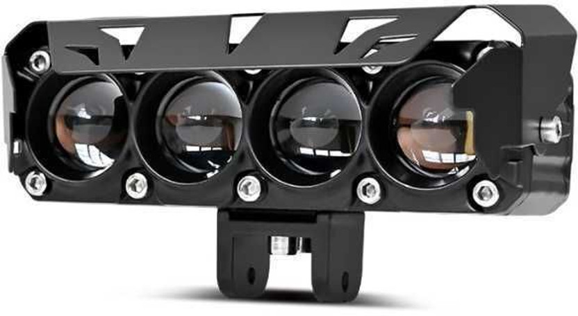 automunk KL-8 NEW 4 LENS LED LIGHT Fog Lamp Car, Motorbike LED (12 V, 24 W)(Universal For Bike)