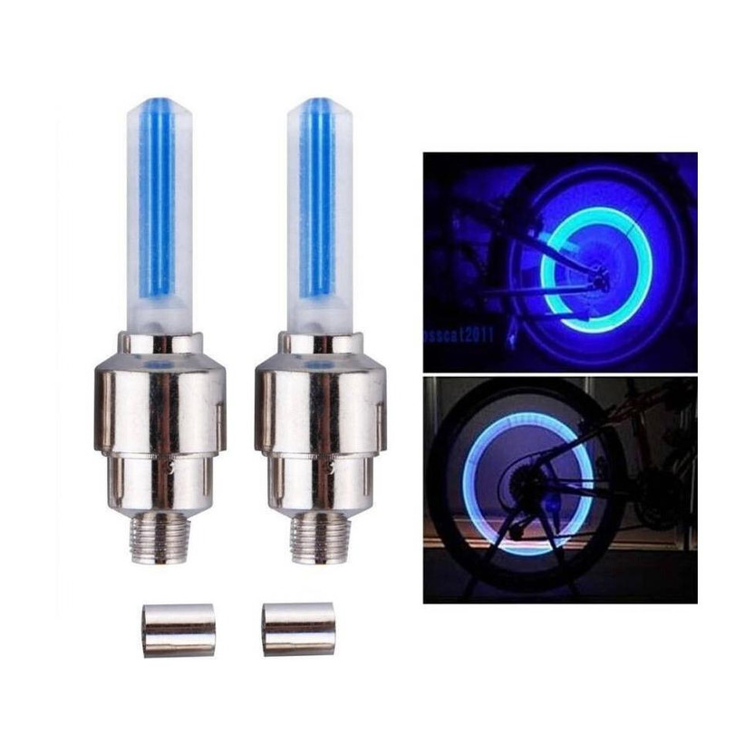 Vozyc Pencil Wheel light Tail Light Motorbike, Car LED (2 V, 6 W)(Universal For Bike, Universal For Car, Pack of 2)