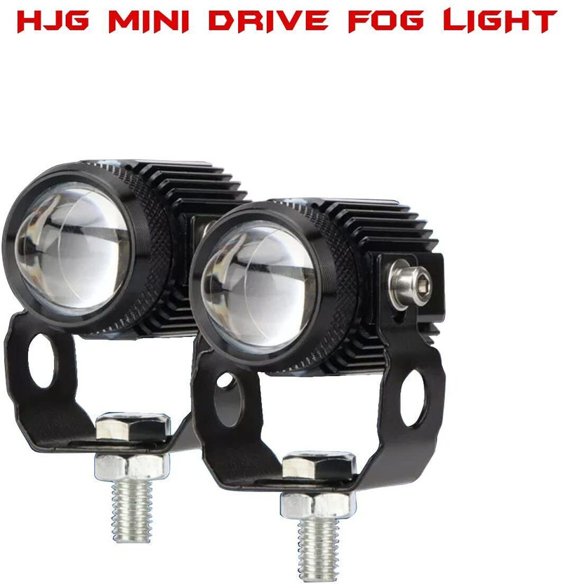 AUTOELITE Pack of 2Dual Colors Motorbike Lighting Headlight For bike New Edition Side Marker Car, Motorbike, Truck, Van LED (12 V, 10 W)(Universal For Bike, Pack of 2)