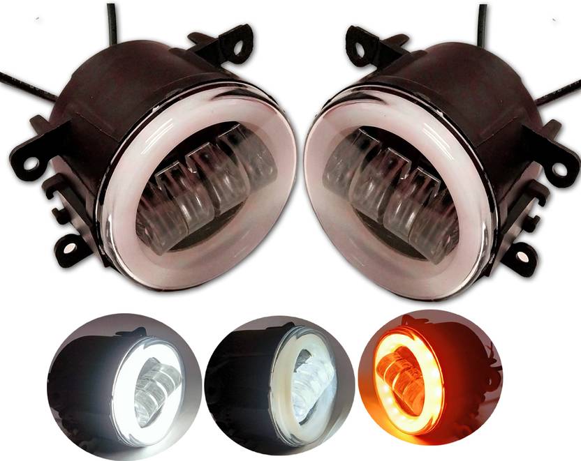 Autofasters Car Led Fog Light with DRL for XL6, Brezza, Nexon, Harrier
