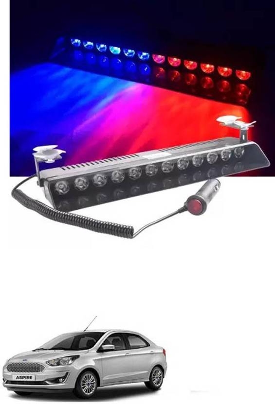 APICAL Car Police Hazard Warning Light For Figo Aspire Dash Light Car