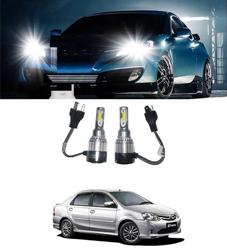 Trigcars LED Headlight for Toyota Etios Price in India Buy Trigcars