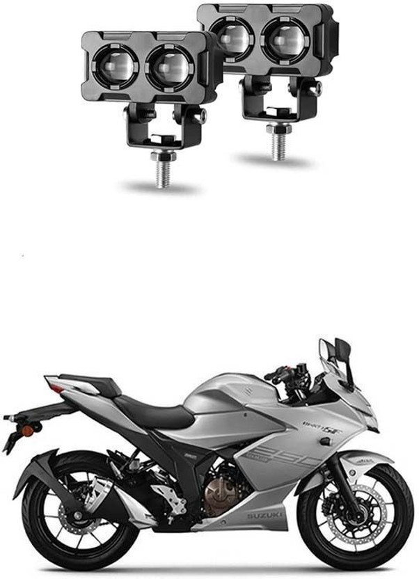 Dvis Dvis Dw-2lensled_1289-NEW2 Lens LED Fog Light D-1289 Fog Lamp Van, Car, Truck, Motorbike LED (12 V, 35 W)(Universal For Bike, Pack of 2) - Flipkart Deal