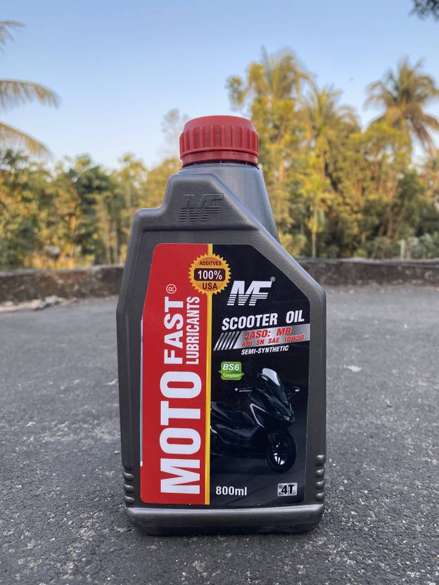 Moto Fast 10W30 Scooty 800ml Engine Oil Synthetic Blend Engine Oil