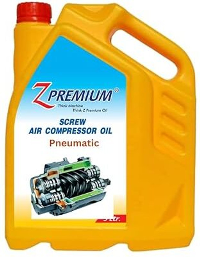 Z Premium ZPremium Pneumatic screw Air compressor oil 5 Litres5 Litres ZPremium Pneumatic screw Air compressor oil 5 Litres High Performance Engine Oil(5 L, Pack of 1)