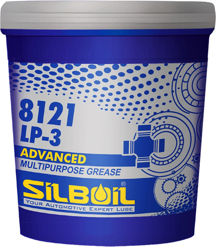 SILBOIL ADVANCED MULTIPURPOSE LP-3 | NLGI-3 Certified Superior Performance | Heavy-Duty Grease(1 kg, Pack of 1)