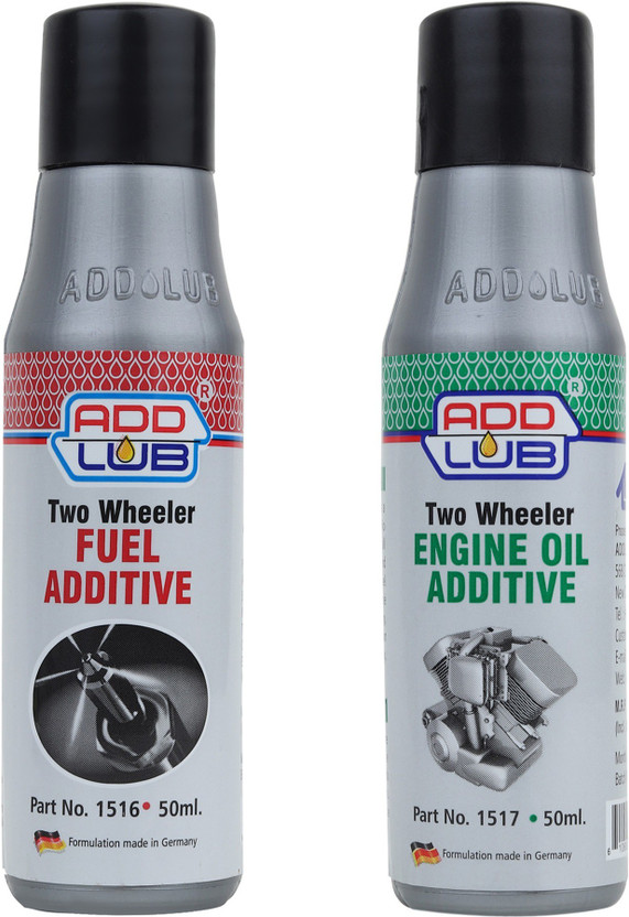 ADDLUB Premium Quality Bike Engine Oil Additive and Fuel Additive 50ML Each Oil Flush and Treatment(100 ml)