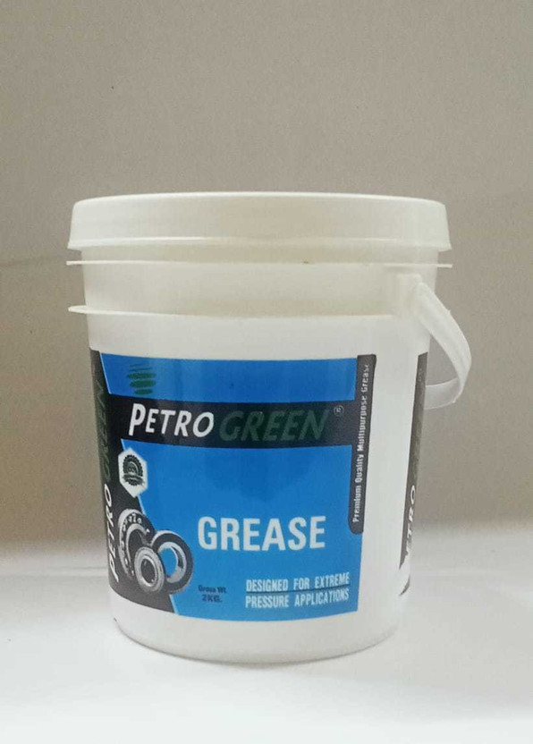PETROGREEN Red Calcium Grease 2kg With Water Resistant Properties & excellent mechanical stability. Grease(2 L, Pack of 1)