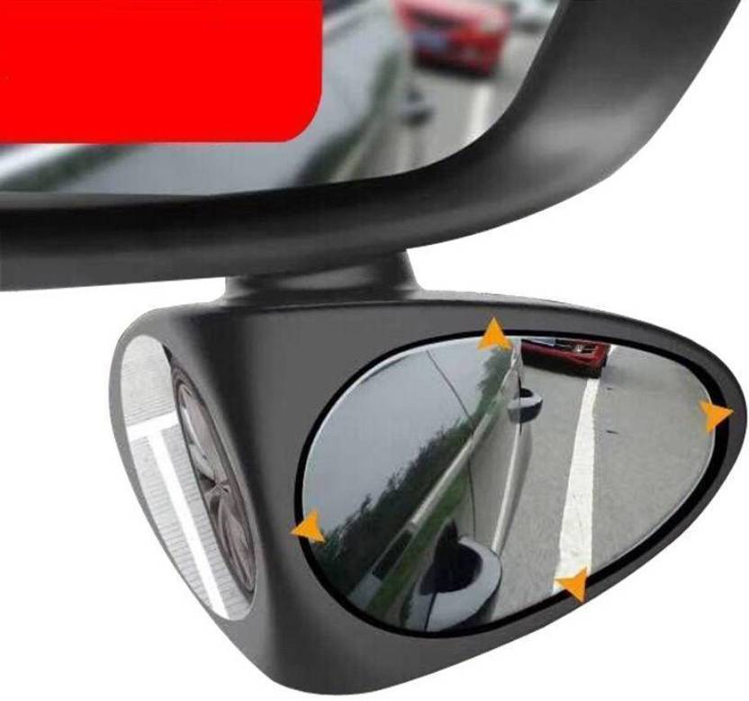 HVG TRADERS Manual Blind Spot Mirror For Audi, Bajaj, Fiat, Hyundai