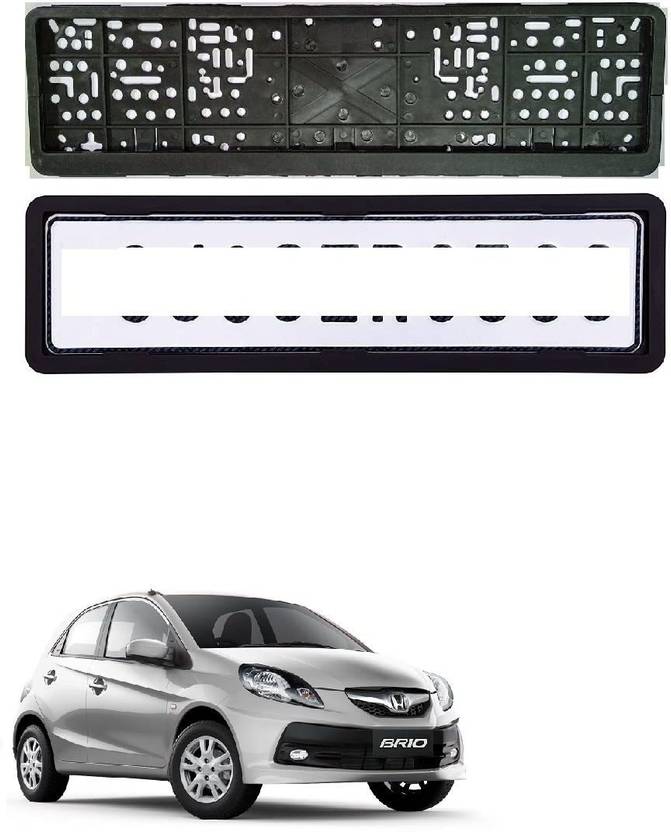 Urban villagers Car Number Plate Frame Set of Two (Front and Back) for