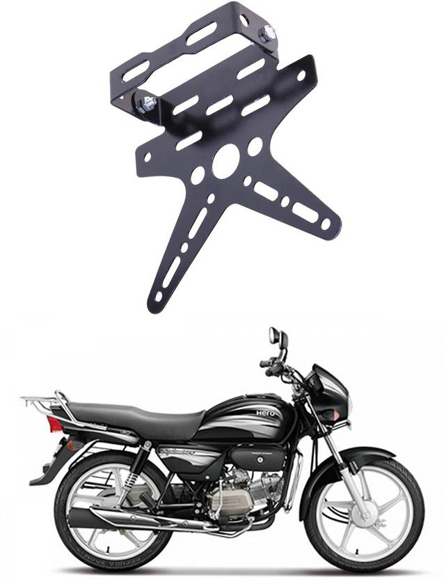 divis Bike License Number Plate Frame Holder Tail Tidy (Black) Bike