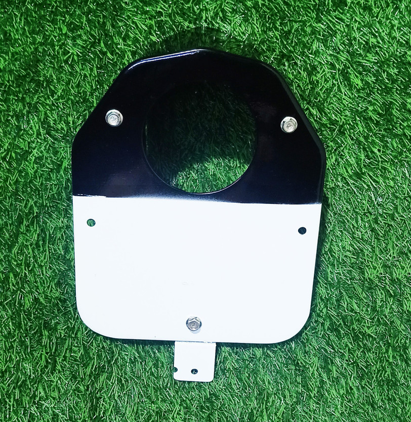 SK9 CLASSIC ROYAL ENFIELD BACK LIGHT NUMBER PLATE TAIL MADE IN INDIA Bike Number Plate(Iron 22 cm  x  10 cm)