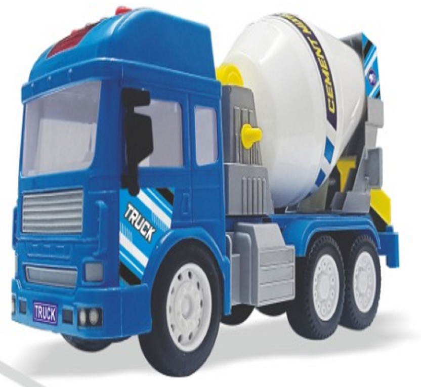 KTRS Friction Powered Cement Concrete Mixer with Lights Sound and Extendable(Multicolor)