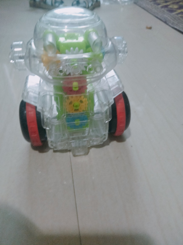 Nxt Infant toy car with lighting(Transparent)