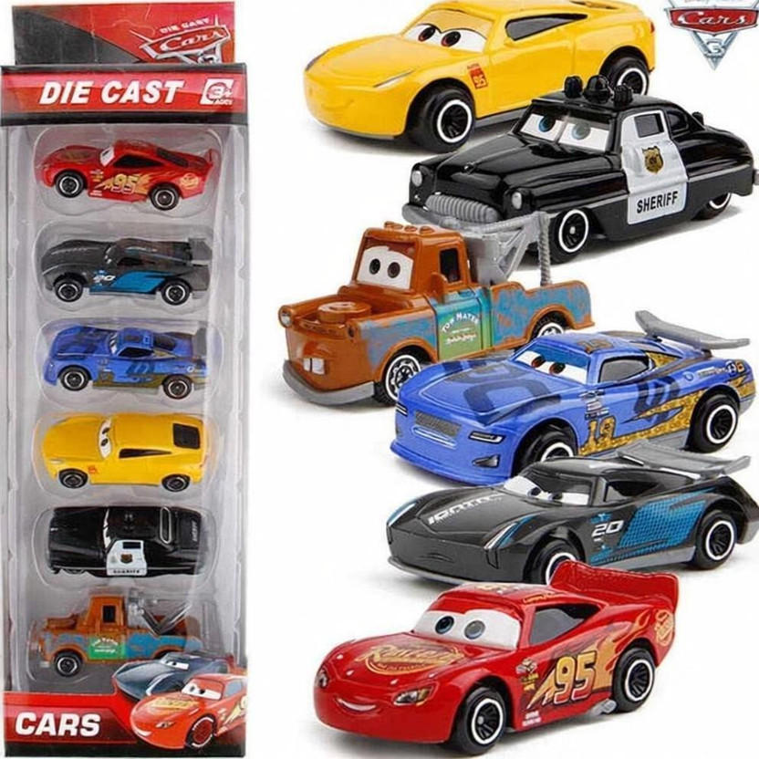 SR Toys Metal Master Car Set (Set of 6)(Multicolor, Pack of: 6)