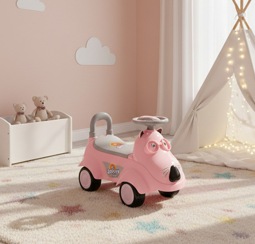 YWTOYS SCOOBY_ KIDS_ RIDE_ ON_55(Pink, Pack of: 1)
