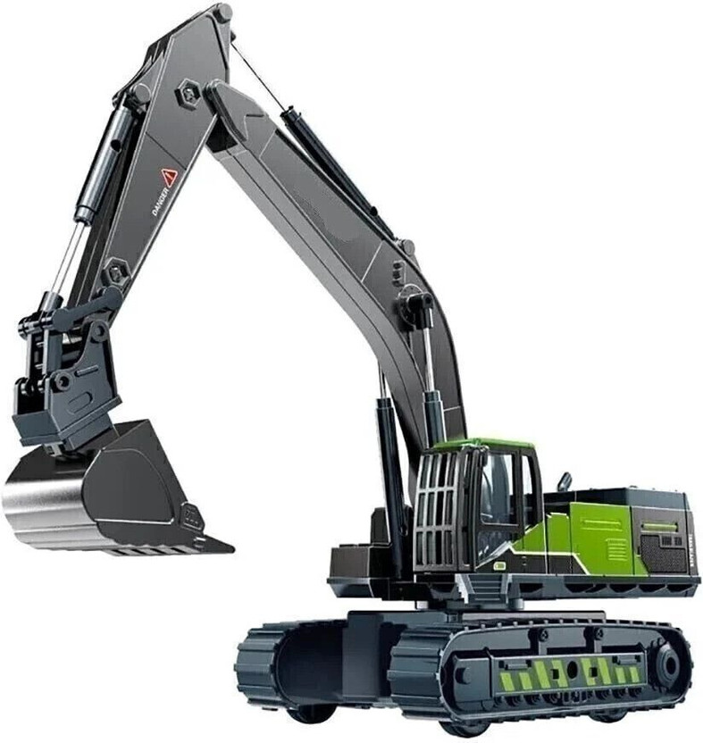 Trixvva Friction Powered Construction Excavator Truck Pull Along Vehicle JCB Toy for Kid(Multicolor, Pack of: 1)