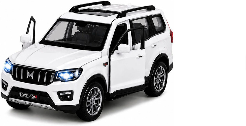 BARKORA BARKORA 1:32 Scale Die Cast Scorpio N SUV Toy Car | Metal Alloy Body | Pull Back Action(Multicolor, Pack of: 1) - Flipkart Deal