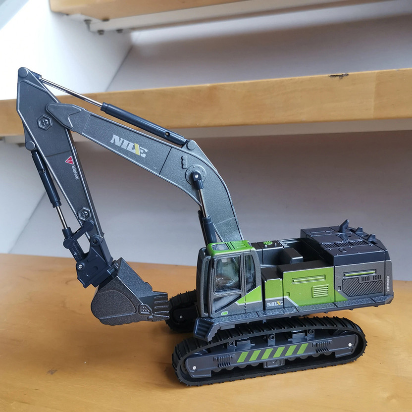 DEUSON ECOM Unbreakable Excavator Toy JCB Toy Truck Construction Toy for Kids Age of 2+ Year(Black, Pack of: 1)