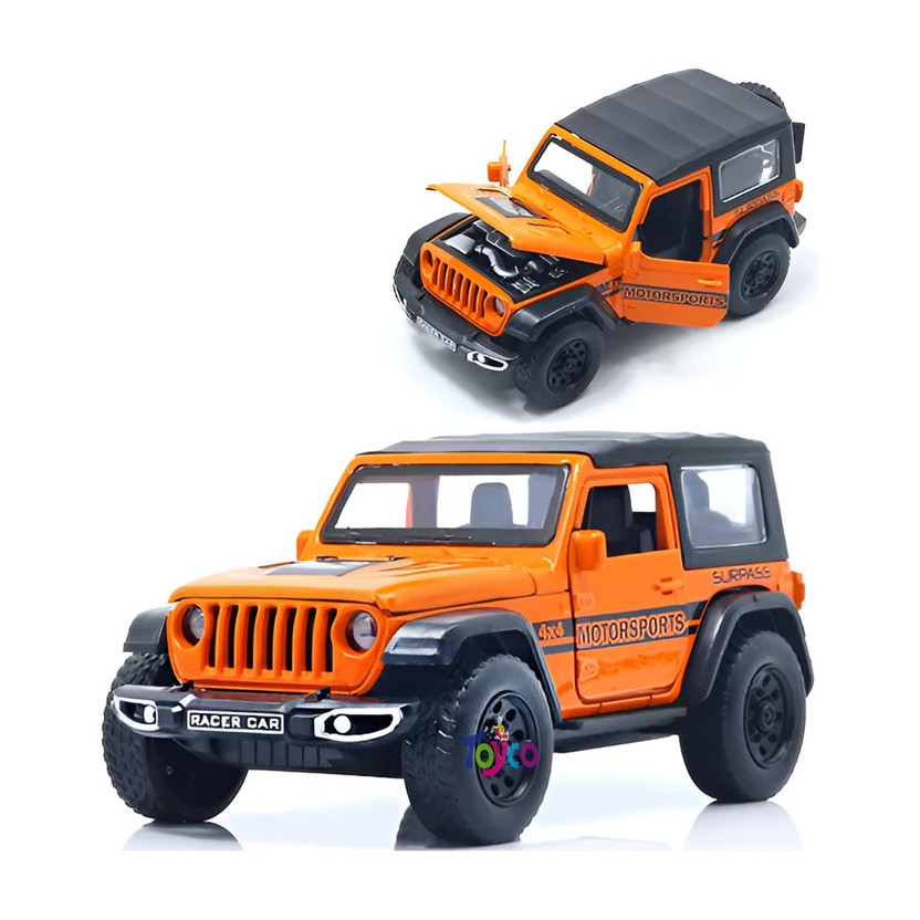 Toyco 1:36 Scale Alloy DieCast Metal Motorsports Toy Car ( Open Door & Pull Back )MS(Assorted Color, Pack of: 1)