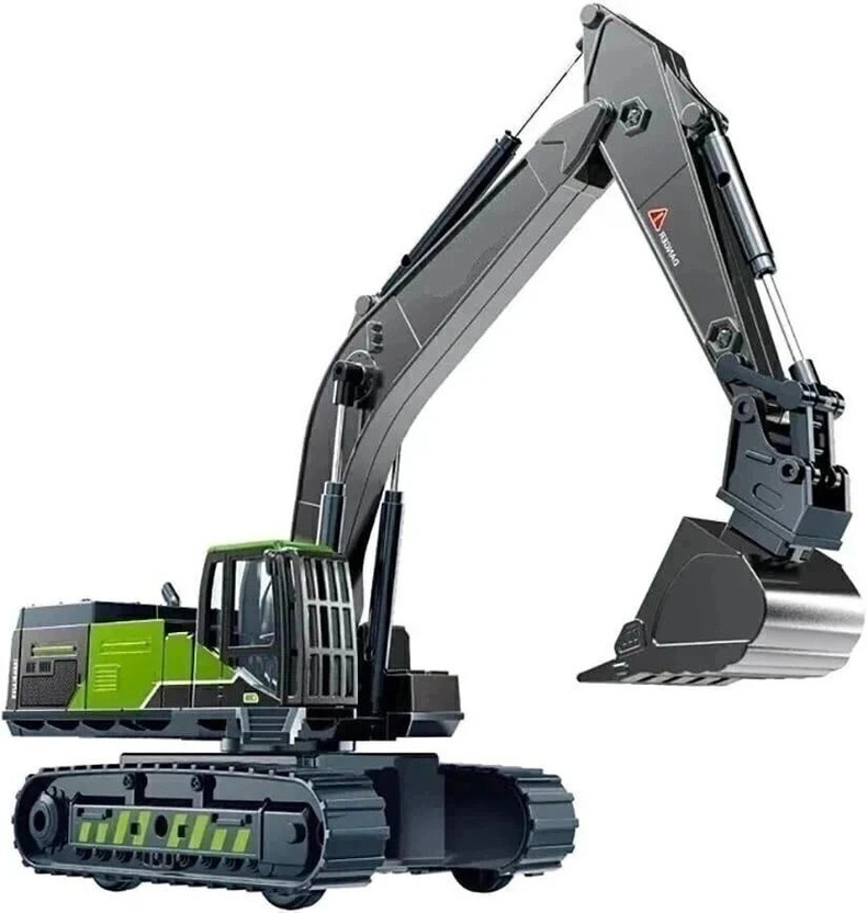 Trixvva Excavator Construction Engineering Friction Power JCB Toy Trucks Vehicle Boys(Multicolor, Pack of: 1)