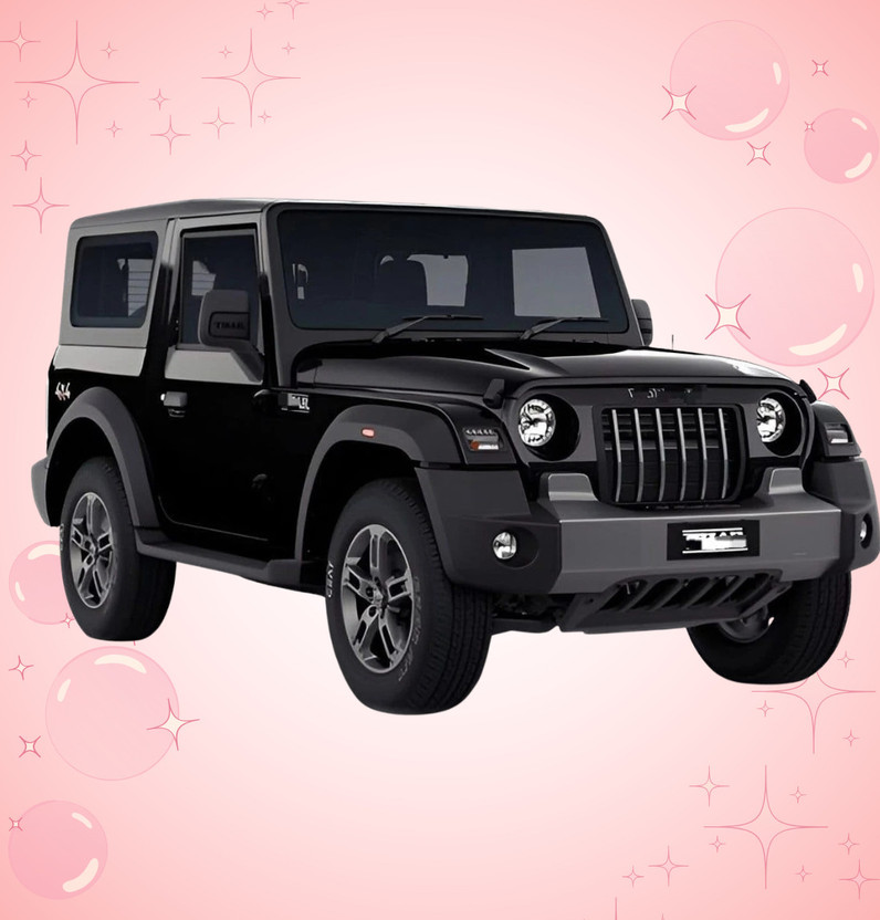 Zenvy Zenvy Kids Thar Toy Car Metal Body with Opening Doors SUV Model((Random Color)Black, Multicolor, Pack of: 1) - Flipkart Deal