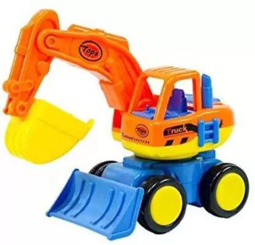 SR Toys JCB Excavator Vehicle Construction Toys For Kids Children (Multicolor)(Multicolor, Pack of: 1)