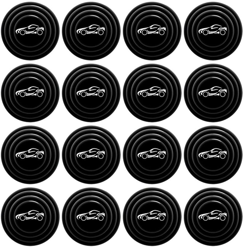 Kelenate automotive shock absorbers car absorber shock-absorbing and silent gasket Car Door Panel(Black)