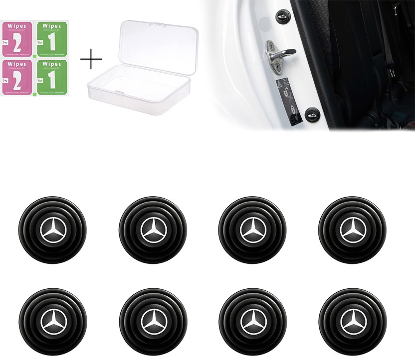 brainle 8 PCS Car Door Soundproof Stickers-Collision Gasket Car Accessories (For-BE-NZZ) Shock Absorber(Car)
