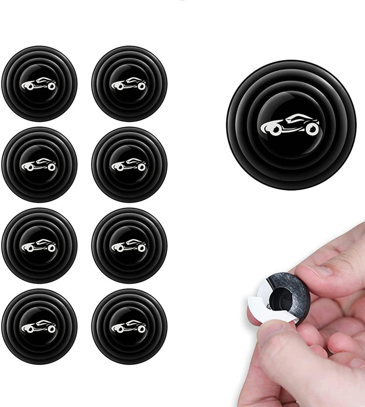 Richerbrand 8 Pc Car Door Shock Absorber,Door Edge Guard Bumper Protector For Car Door Panel Shock Absorber(Car)